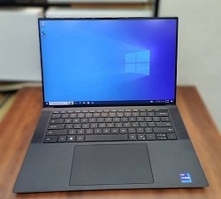 DELL XPS 15●●●●●●Storage: SSD options up to 1TB or 2TB RAM: 16GB–64GB Windows: Pre-installed with Windows 11 Resolution: 15.6-inch FHD+ (1920x1200), 4K UHD+ (3840x2400), or OLED 4K display options Ports: Thunderbolt 4 (USB-C), USB-A, HDMI 2.0, SD card reader, audio jack, USB-C (Power Delivery) Processor: Intel Core i7 or i9 12th Gen